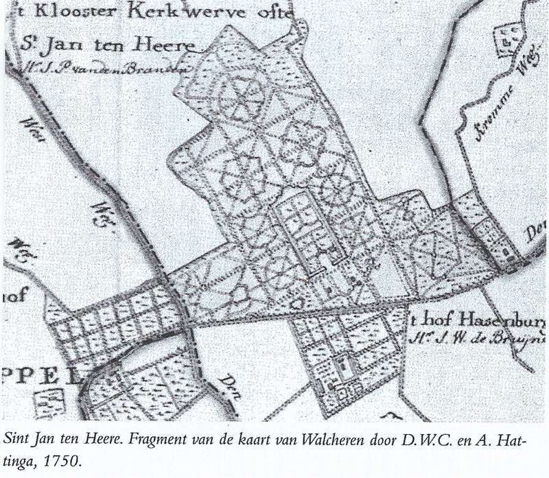 Plattegrond 1750